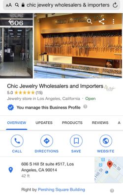 Write on Google ➡️ Chic Jewelry Wholesalers & Importers ➡️ you will find us. We sell only 14K REAL GOLD JEWELRY...