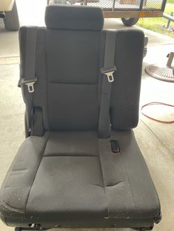 3rd Row Black Fabric Seats (Suburban,Tahoe,Yukon)