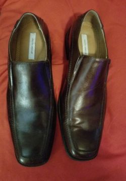 Joseph Abboud Brown Men's Slip-On Shoes, Size 13M