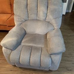 Soft Fabric Recliner Chair