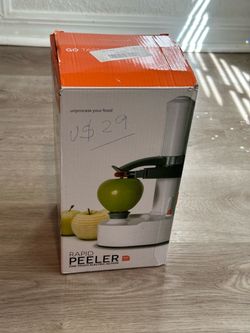 Rapid Peeler Potatoes Apples One Touch Electric Action