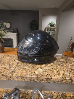 Helmet  Motorcycle Helmet Black Like New Size Small 55-56 Cm