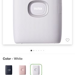 Fujifilm Instax Mini Link 2 Smartphone Printer -