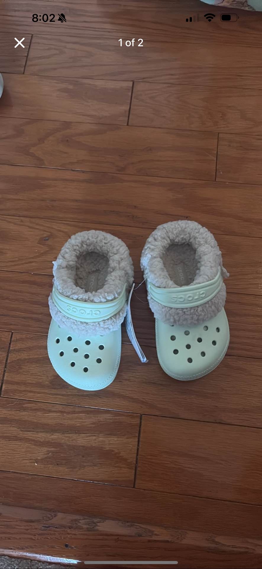 Toddler Crocs Size 8