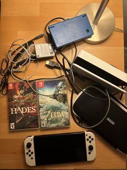 Nintendo Switch Oled + DSI + Games