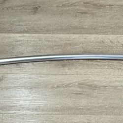 Chrome Curved Adjustable Shower Curtain Rod Gently Used 