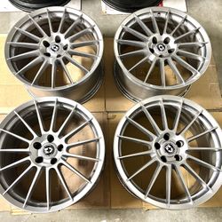 MINT 19” HRE FORGED WHEELS 5x112 AUDI MERCEDES BMW VOLKSWAGEN VW 
