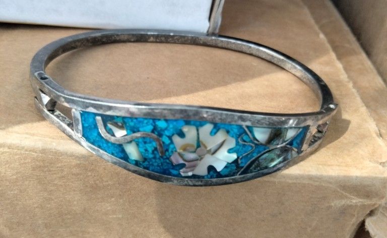 Vintage Sterling Silver Bracelet 