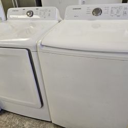 Samsung Washer And Electric Dryer Matching Set Working Perfectly Fine Very Clean Super Capacity I Can Deliver To You 90 Days Warranty 