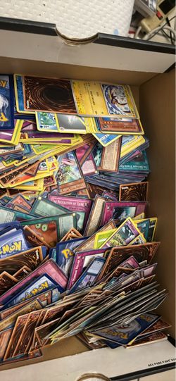 Large Mixed Lot Pokemon and Yu-Gi-Oh Cards