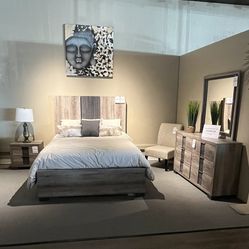 Grey Queen Bedroom Set