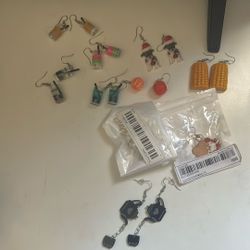Funky earrings