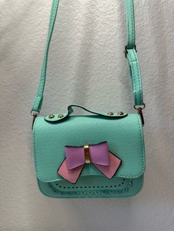 Dodocat Super Cute 3D Design Bowknot Kids Messenger Bag | Cute Girls Shoulder Bag | Pastel Accessories