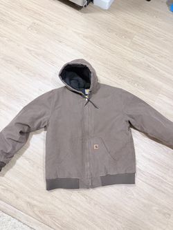 Carhartt brown canvas jacket