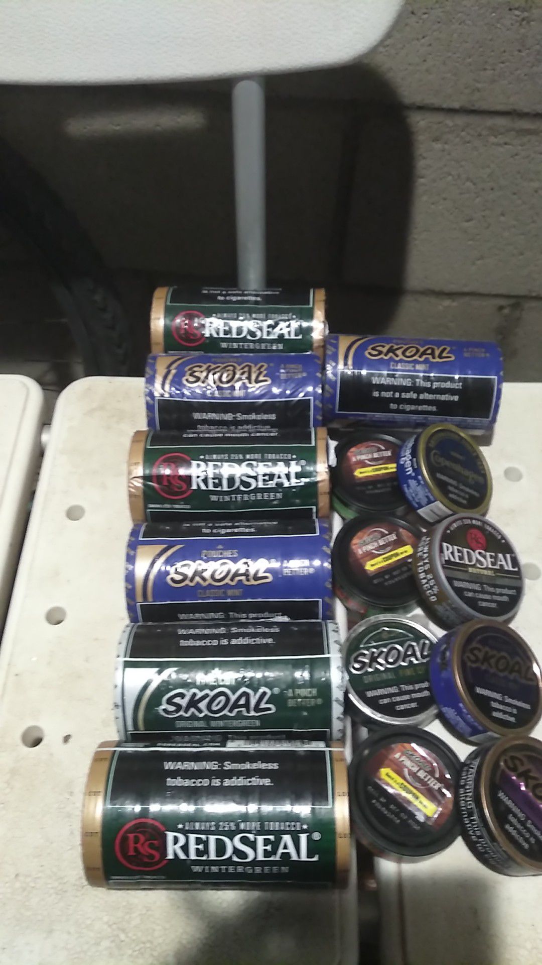 New Skoal and Red Seal