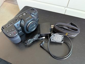Blackmagic Pocket Cinema Camera 4K w/accessories