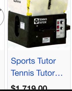 Tennis TUTOR 2 Machine