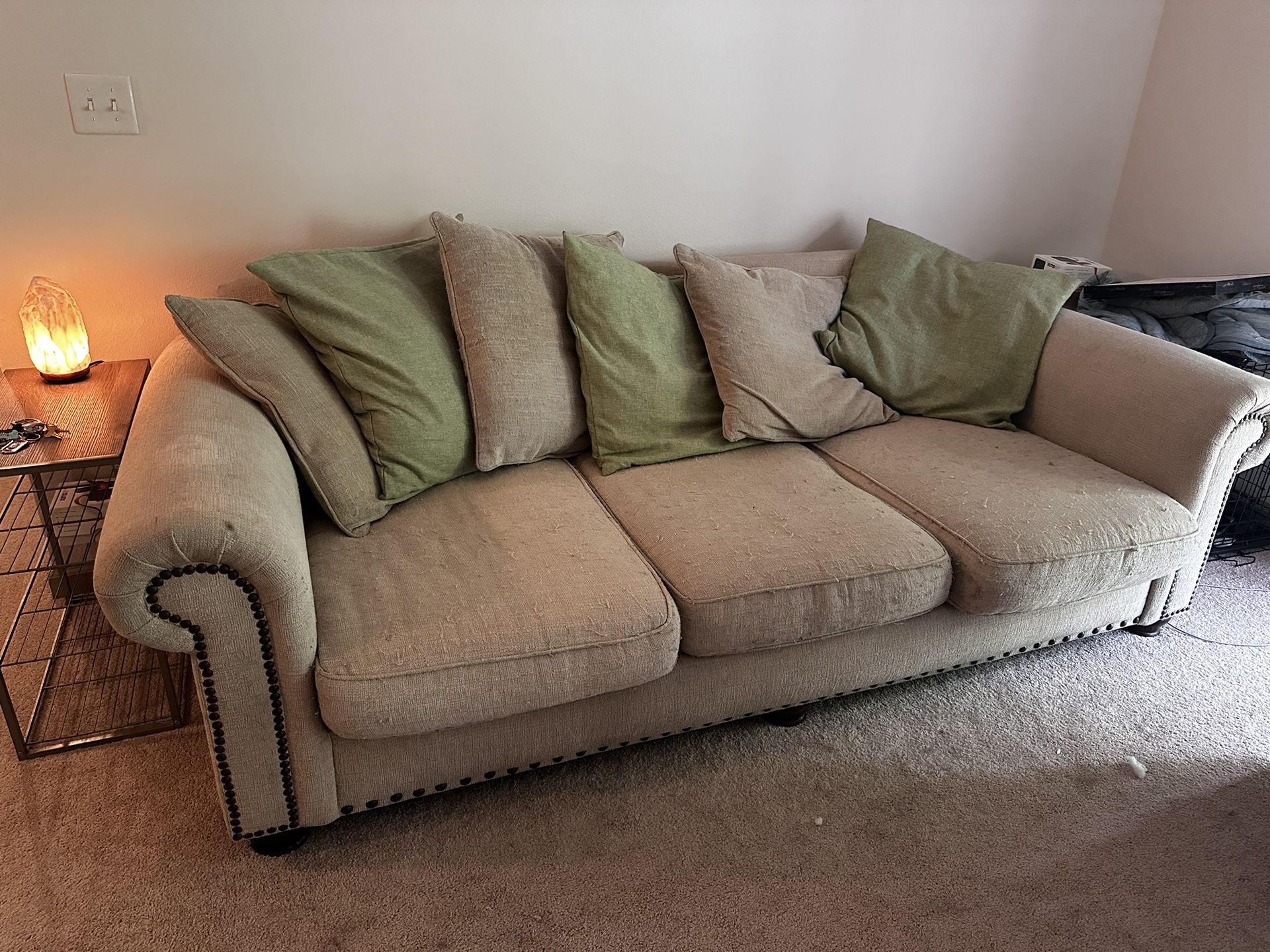 FREE COUCH & PILLOWS
