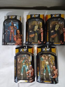 AEW wrestling figures new $15 and up each