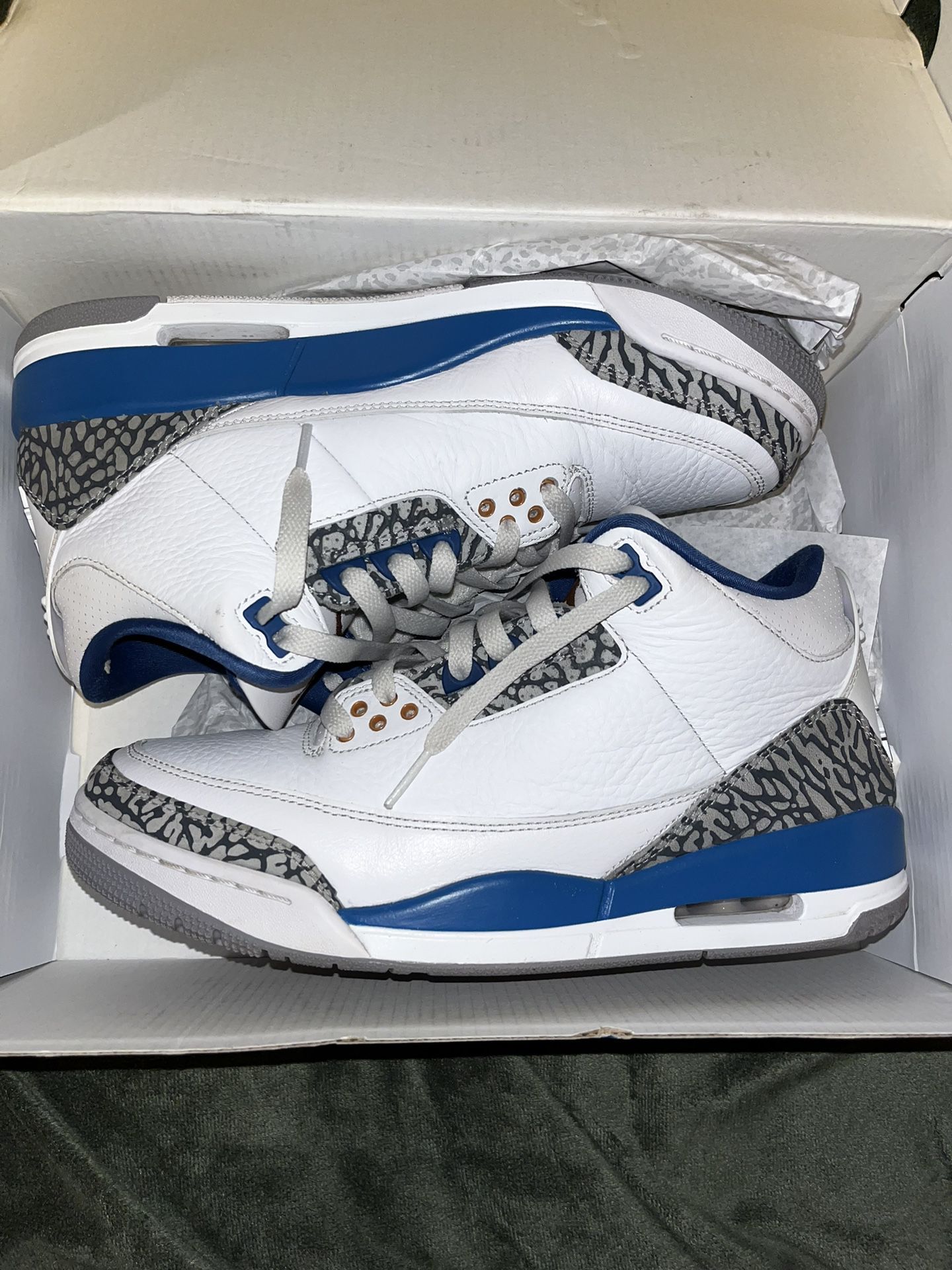 Air Jordan 3s Washington Wizards