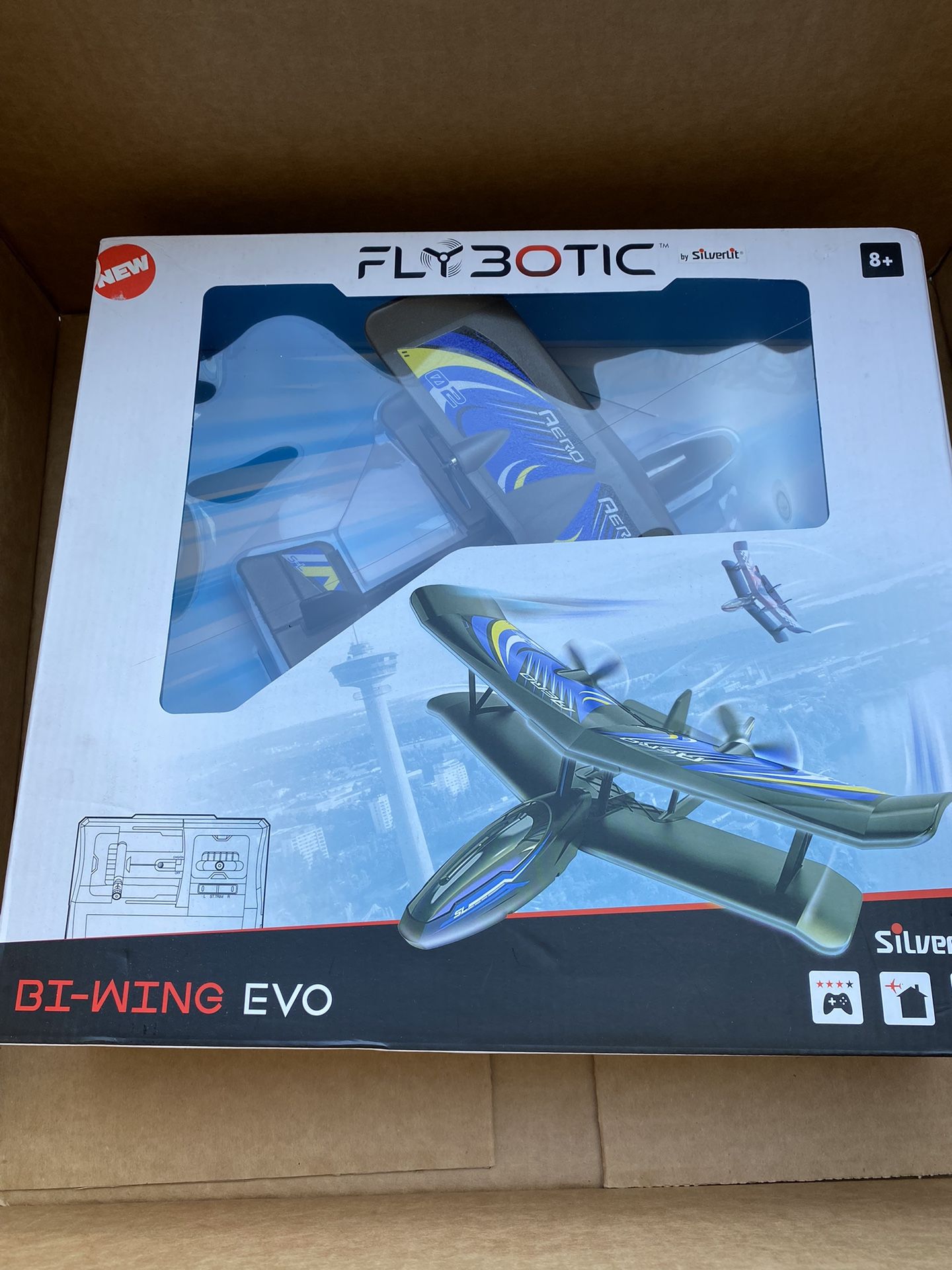 Flybotic- Bi Wing Ego Rc Plane