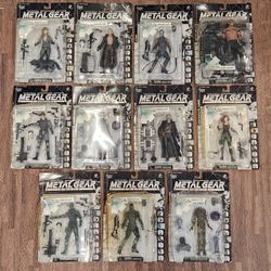 Vintage Metal Gear Solid McFarlane 1999 ENTIRE Series 1