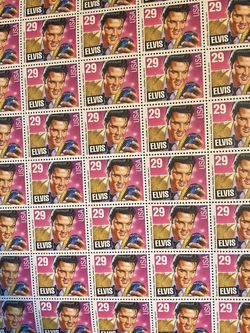 ELVIS  PRESLEY  Mint  NEVER  Used  40 Stamp 