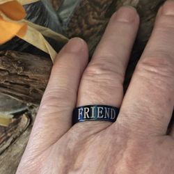 Blue Friend Ring