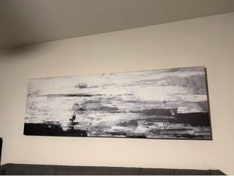 Grey wall art