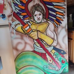 Oil Painting Art Work 60x40  $95