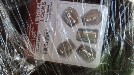 Lug nut anti theft locks