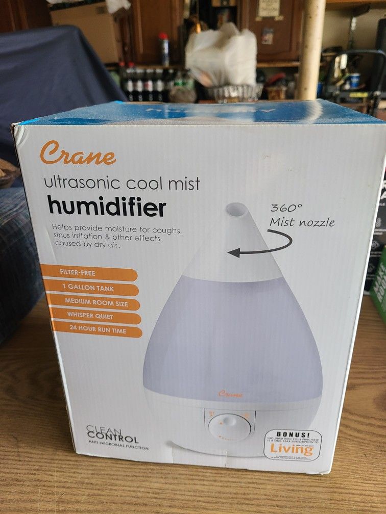 Crane Ultrasonic Cool Mist Humidifier