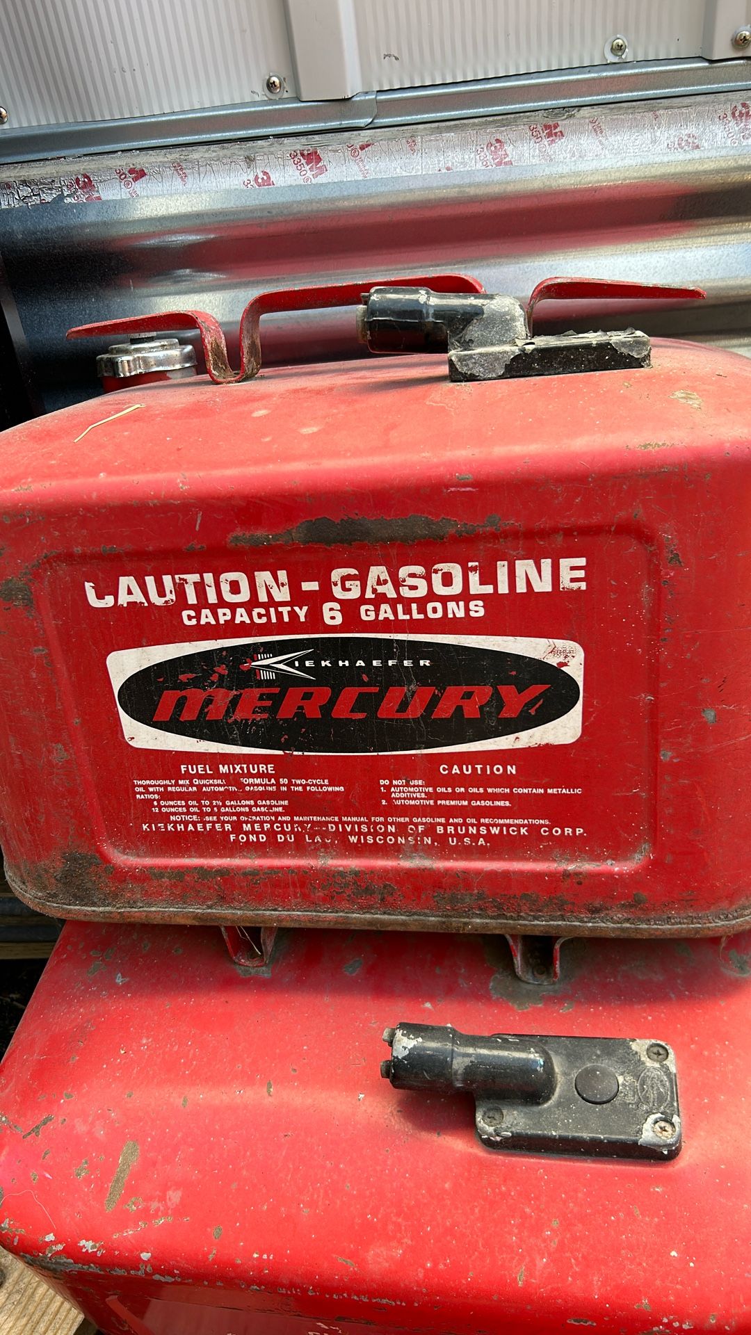 Boat Gas Tank Old One