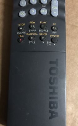 Toshiba TV/Cable/VCR Remote Control Model CT-9809