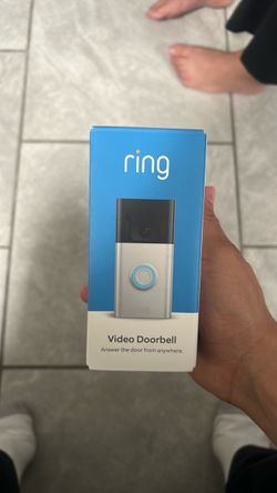 Brand new ring door camera