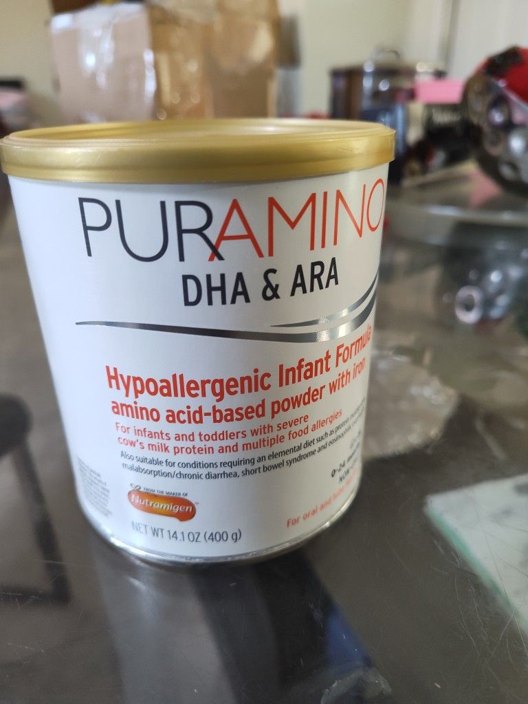 Baby Formula PURAMINO/ DHA & ARA by Nutramigen