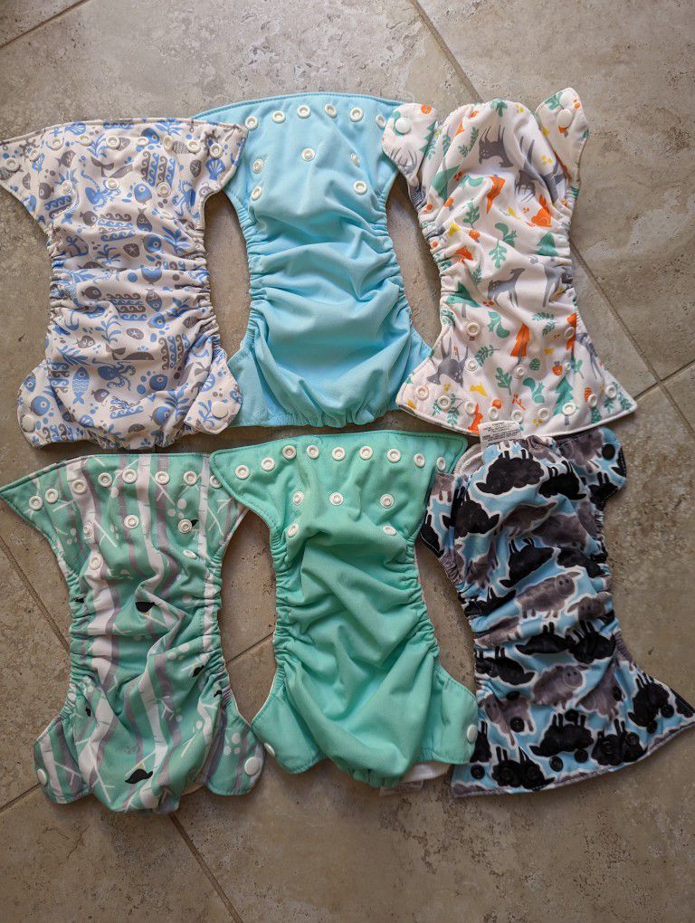Thirsties All-in-one Cloth Diapers (Newborn)