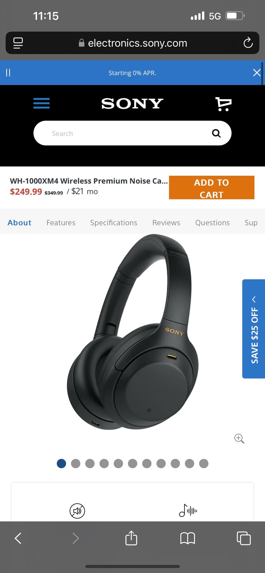 NEW WH-1000XM4 Sony Headphones