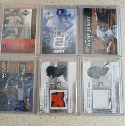 Jersey /Swatch Baseball Cards