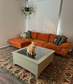 Orange Sectional