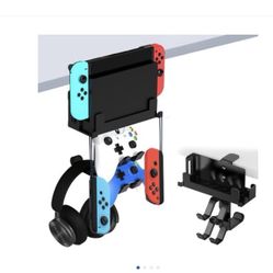 Gaming Headphone And Controller Holder 