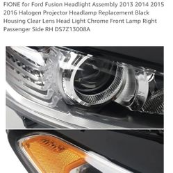 Ford Fusion Headlight