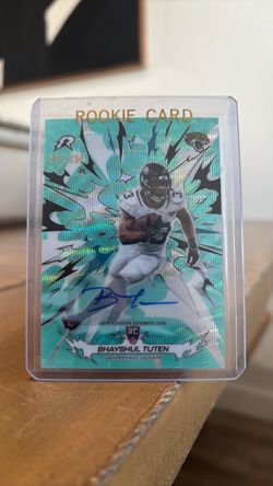 Topps 2025 Bhayshul Tuten Jaguars RC Auto #142 /250 Rookie Card NFL