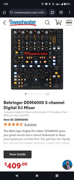 Behringer DJ Mixer DDM4000
