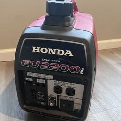 Brand New Honda EU2200i Generator Never Fueled
