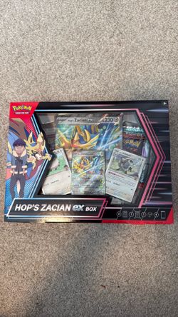Pokémon TCG🔥Hop's Zacian ex Box🔥New Sealed