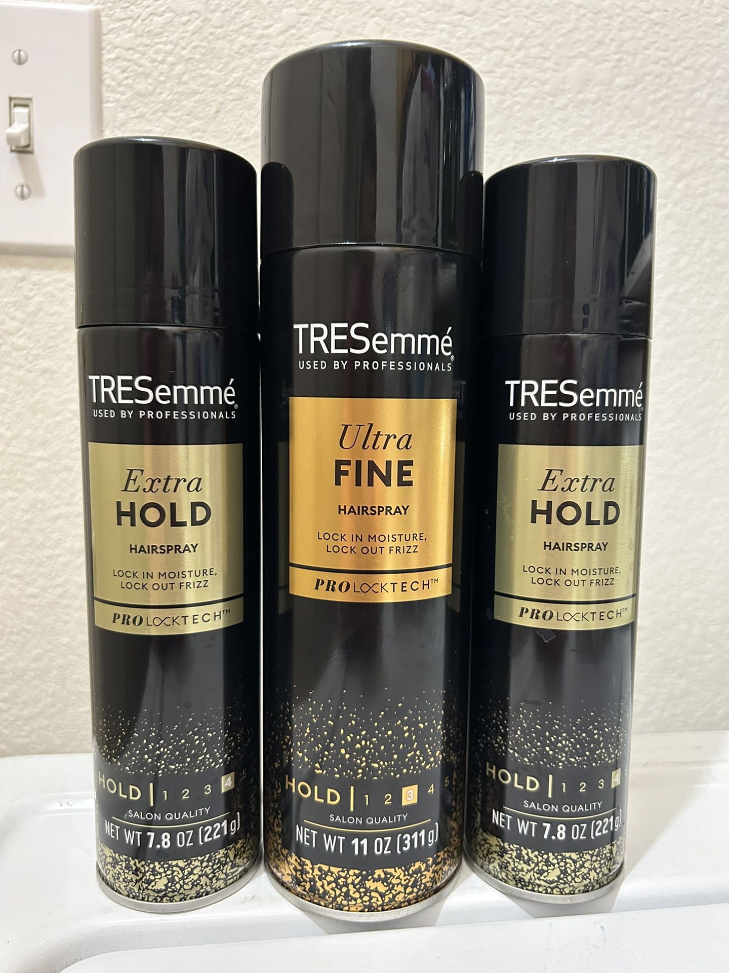 3 Tresemme Hair Spray $10