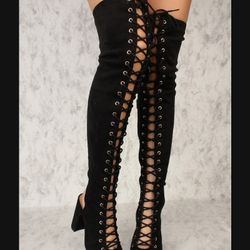 15$ Size 6.5 Brand New Thigh High Boots