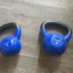 15lb And 20lb Kettlebells