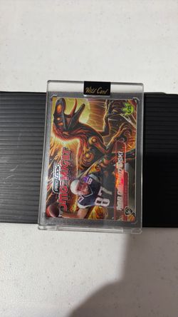 Rob Gronkowski Wild Card Dino-Might #6/25 Trading Card